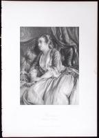 Marianne, acélmetszet, megjelent a Goethe galéria című könyvben, Lipcse 1864, 11×16 cm