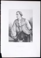 Hermann, acélmetszet, megjelent a Goethe galéria című könyvben, Lipcse 1864, 11×16 cm