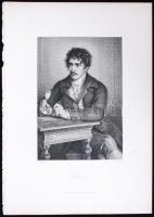 Eduard, acélmetszet, megjelent a Goethe galéria című könyvben, Lipcse 1864, 11×16 cm