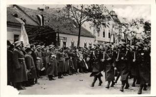 Párkány entry of the Hungarian troops (EB)