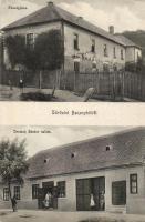 Bakonybél Deutsch Sándor üzlete, községháza (EK)