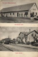 Mátraballa vasútállomás és szövetkezeti üzlet