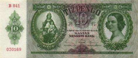 1936. 10P (6x)páronként egymás utáni sorszámmal! T:I,I-