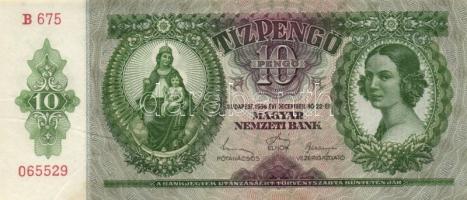 1936. 10P (6x)páronként egymás utáni sorszámmal! T:I,I-