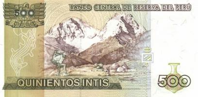 Peru 1987. 50I (3x) + 100I (3x) + 500I (2x) T:I
Peru 1987. 50 Intis (3x) + 100 Intis (3x) + 500 Inti...