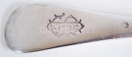 Cca 1930 5 db klf. ezüstözött alpaka villa