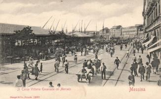 Messina Victor Emmanuel promenade, market (EK)