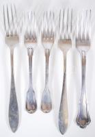 Cca 1930 5 db klf. alpaka villa