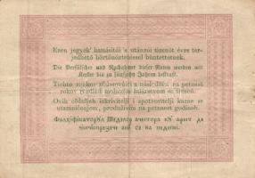 1848. 5Ft "Kossuth bankó" barna T:III apró tűlyuk