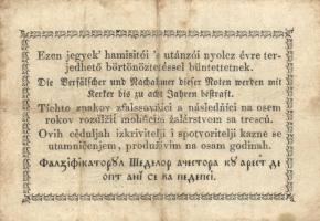 1849. 30Kr "Kincstári utalvány" (2x) T:II-,III