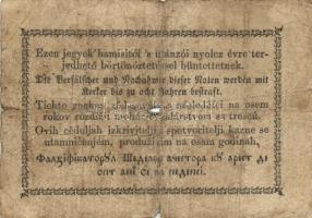 1849. 15Kr (2x) + 30Kr (4x) "Kincstári utalvány" T:III,IV,V