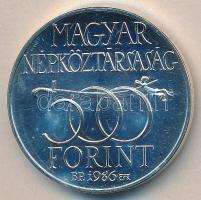 1986. 500Ft Ag "Budavár visszavétele 1686" T:BU