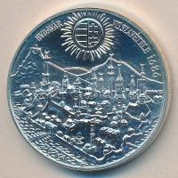 1986. 500Ft Ag "Budavár visszavétele 1686" T:BU