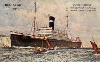 Red Star Line, tourist ships, SS Minnewaska