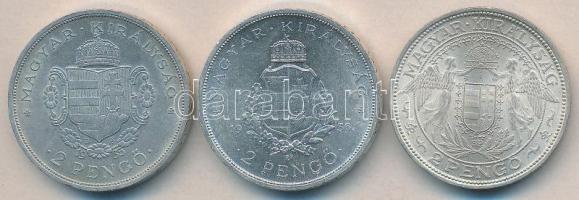 1935. 2P Ag "Rákóczi" + 1936. 2P Ag "Liszt" + 1938. 2P Ag "Madonna" T:...