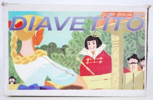 Diavetítő eredeti dobozában, magyar nyelvű leírással / 
Slide projector in original box