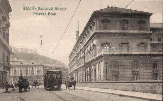 Naples Royal Palace, tram