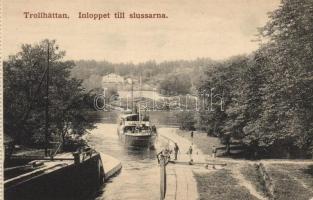 Trollhättan, canal, SS Necken