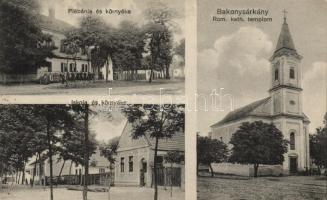 Bakonysárkány plébánia, iskola, római katolikus templom (b)