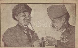 Békepipa, Peace pipe s: Lázár