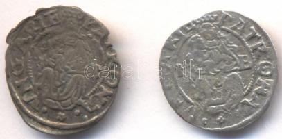 1557KB Denár Ag "I. Ferdinánd" + 1561KB. Denár Ag "I. Ferdinánd" T:2- Huszár 935; 936.,Unger II.: 745.a; 748a.