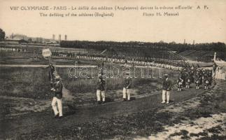 Paris 8th Olympiad; the defiling of the athletes (England)