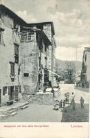 Lovran Main square with the old Georgs house (fl)