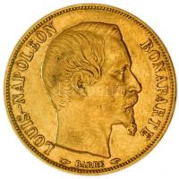 Franciaország/Második Császárság 1852A 20Fr Au "III. Napóleon" Párizs (6.41g/0.900) T:2- France/Second Empire 1852A 20 Francs Au "Napoleon III" Paris (6.41g/0.900) C:VF