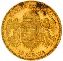 1911KB. 10K Au "Ferenc József" (3.39g/0.900) T:2 apró ph.
Hungary 1911. 10 Kronen Au &quot...