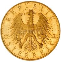 Ausztria 1927. 100Sch Au (23,57g/0.900) T:exP ph.
Austria 1927. 100 Scilling Au (23,57g/0.900) C:exP...