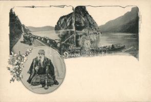 Kazán-szoros, Turkish men with narghile