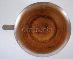 Alpakka leveskiöntő / 
Alpacca soup serving bowl, 8x11cm