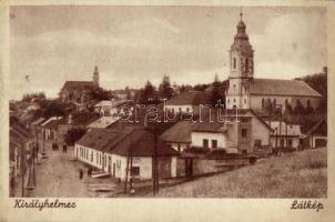 Királyhelmec with churches (EB)