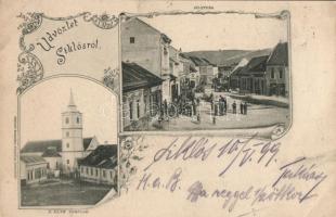 1899 Siklós Fő utca, katolikus templom (EB)