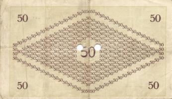 Pápa 1919. május 8. "Pápai csekk" 10K "A/C" (5x) + 20K "B" (5x) + 50K ...