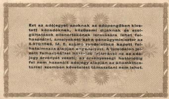 1946. 10.000AP (2x) + 50.000AP (3x) + 100.000AP (4x) + 500.000AP T:I-,II,III