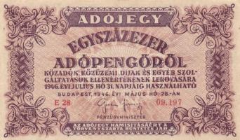 1946. 10.000AP (2x) + 50.000AP (3x) + 100.000AP (4x) + 500.000AP T:I-,II,III