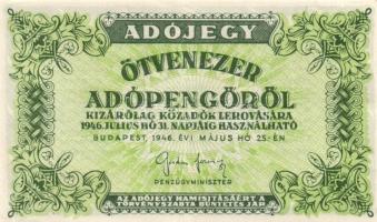 1946. 10.000AP (2x) + 50.000AP (3x) + 100.000AP (4x) + 500.000AP T:I-,II,III