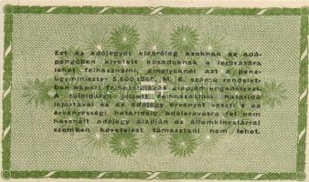 1946. 10.000AP (2x) + 50.000AP (3x) + 100.000AP (4x) + 500.000AP T:I-,II,III