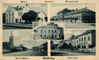 Mezőberény vasútállomással