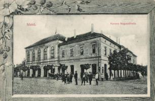 Makó Korona Nagyszálloda (ragasztónyom / gluemark)