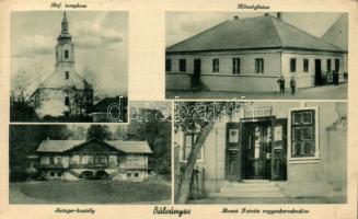 Bálványos Bozai István vegyeskereskedése, Satzger-kastély