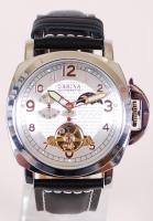 Orkina Automatic mechanikus férfi karóra bőrszíjjal, díszdobozban /  Orkina Automatic mechanic men's wristwatch