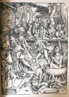 Albrecht Dürer: Apokalipszis füzet. Képzőművészeti Kiadó 1988. 7000 pld., ofszet, 48 x 34 cm
