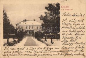 Nagyatád - Kivadár kastély (fa)