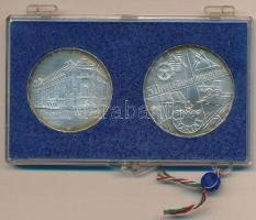 1974. 50Ft Ag + 100Ft Ag "50 éves az MNB" T:BU eredeti MNB plombált plasztiktokban!