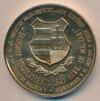 1989. "A száműzetésben 1960-1989 között működő szabad magyar kormány emlékére" nagyméretű ...