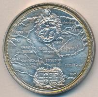 Bognár György (1944-) 1987. "Eger felszabadulása a török alól" Ag emlékérem (35.88g) T:1-