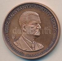 Bozó Gyula (1913-2004) 1993. "Vitéz Nagybányai Horthy Miklós újratemetése Kenderesen" Br emlékérem (42mm) T:1