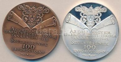 Bozó Gyula (1913-2004) 1994. "Haranghy Jenő születésének 100. évfordulójára" Br és ezüstöz...